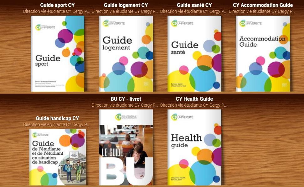 guides étudiants CYU