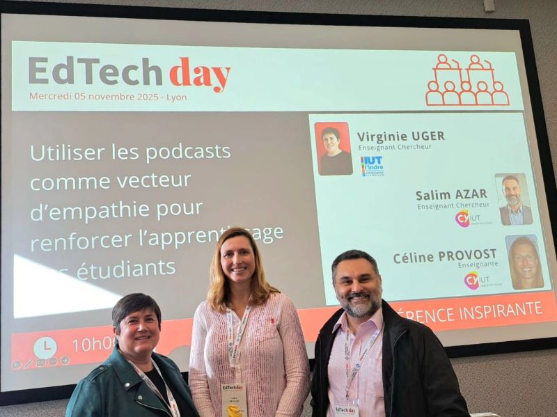 Quand les podcasts deviennent vecteurs d’empathie et d’apprentissage : retour sur l'intervention de TC Sarcelles à l’EdTechDay Lyon