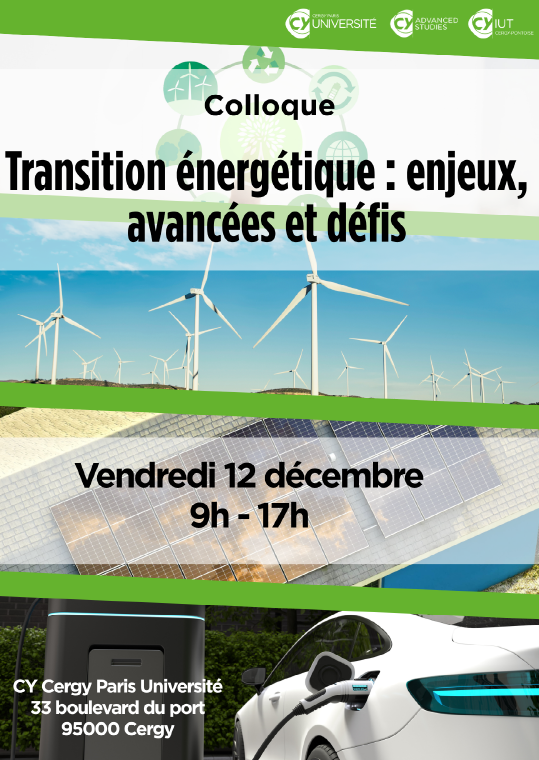 Colloque Transition Energétiques : enjeux, avancées et défis