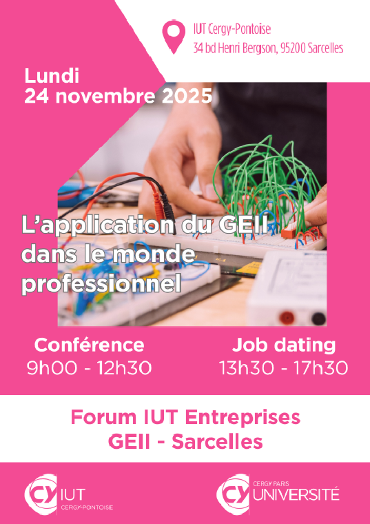 Forum IUT Entreprises GEII